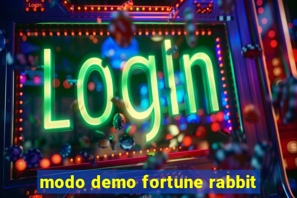 modo demo fortune rabbit